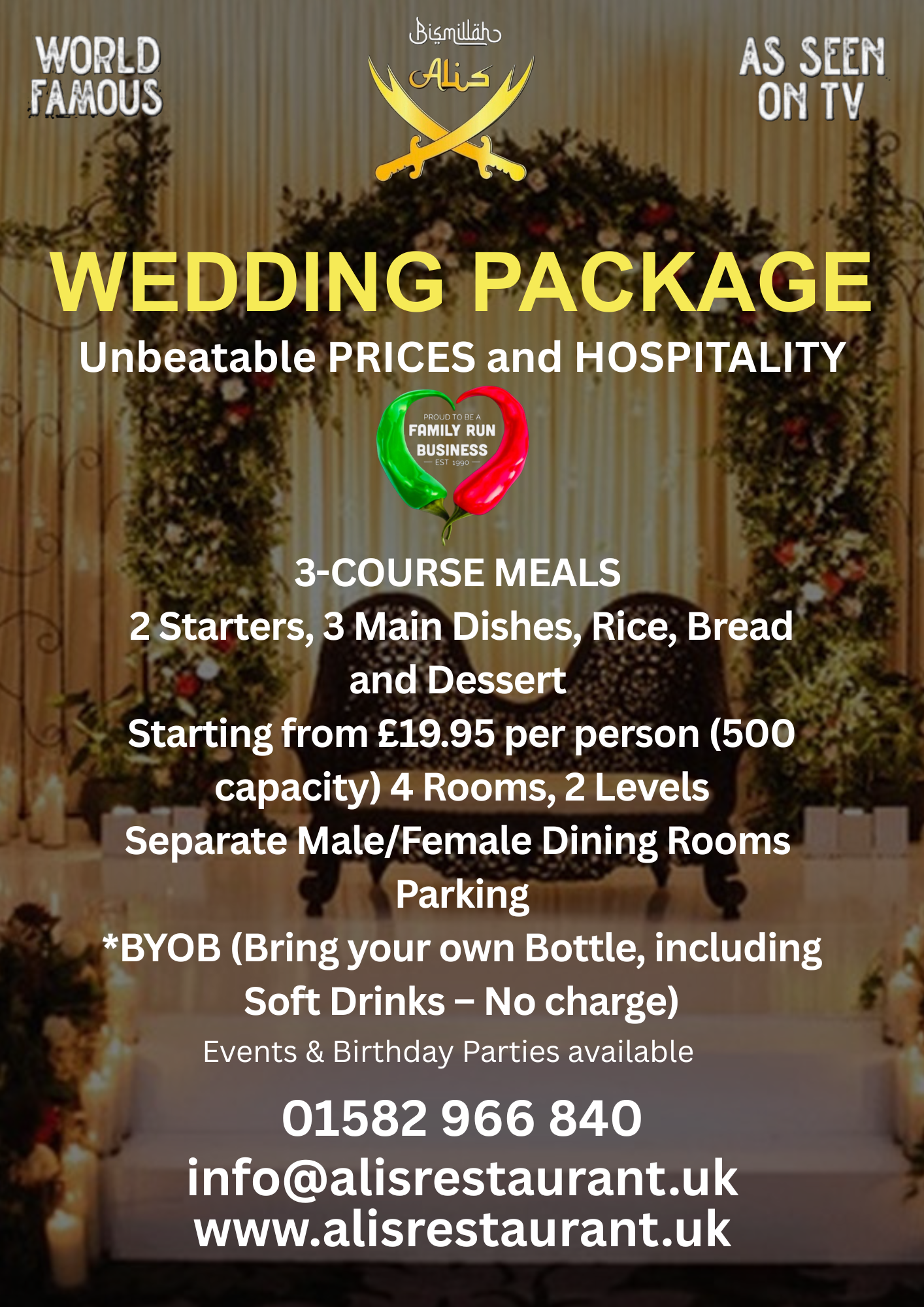 WEDDING PACKAGE